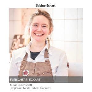 Sabine Eckart Fleischerei Eckart Kachel 100x100