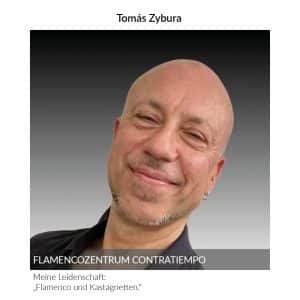 Tomás Zybura FlamencoZentrum Contratiempo Kachel 100x100
